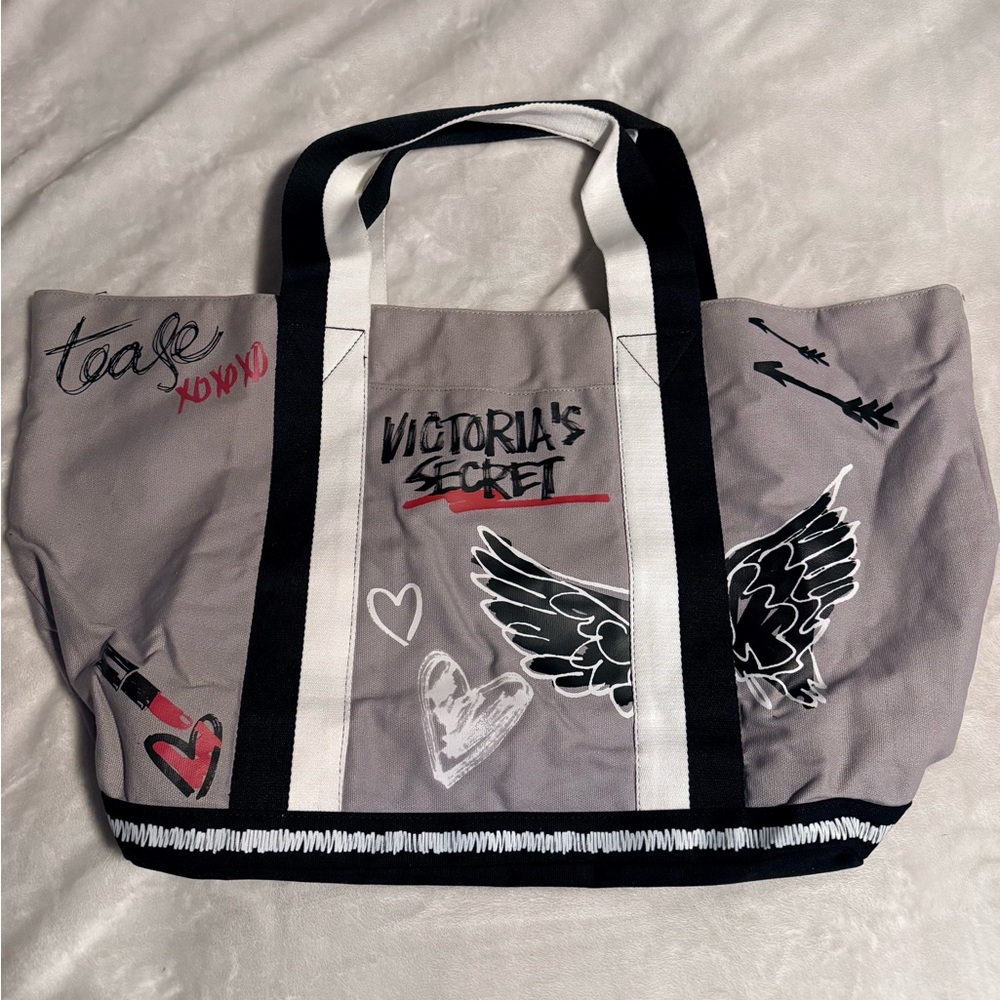 🤩NEW~VS PINK X~LARGE TOTE BAG